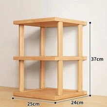 Étagère de bureau en bois, étagère de rangement à plusieurs niveaux pour utilisation au bureau à domicile