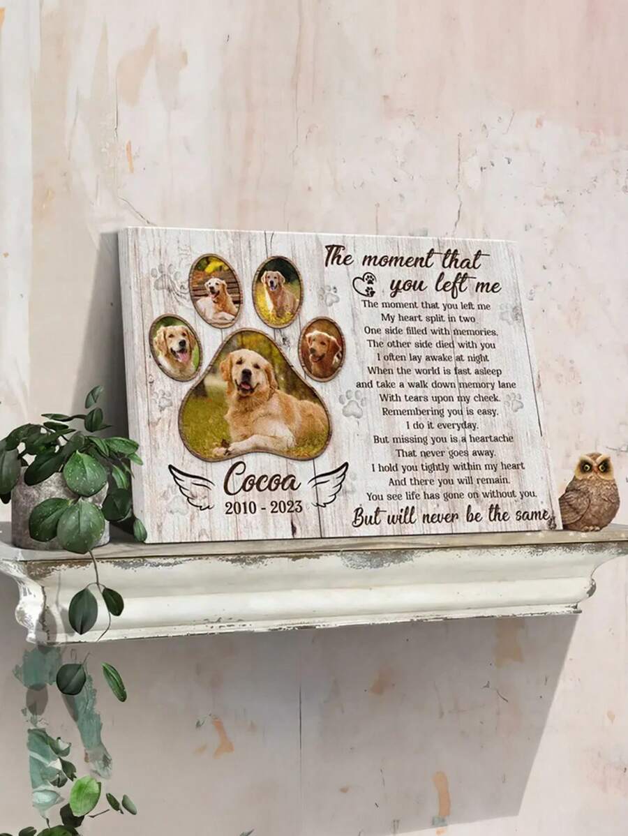 Supvox Haustier-Erinnerungskapseln - 4er Set Transparente Haar-Anhänger Für Geliebte Tiere