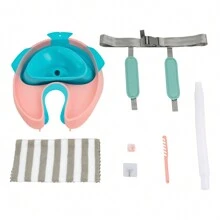 kangten MODERN PP+TPE ADULT ELDERLY UNIVERSAL RINSE BASIN FOR WASHING AND CUTTING HAIR - Multicolor - View 8