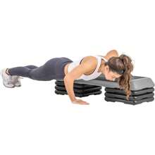 The Step Original Health Club Step- Black/Grey - Gris - Ver 3