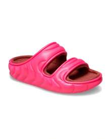 CROCS Classic Cozzzy Overpuff - Slides - Pink - View 2