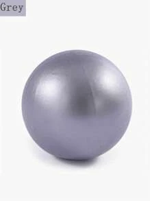 1pc 25cm Anti-Burst Yoga Ball, Thick Matte Finish Exercise Ball For Pilates, Gym Workout - Multicolor - View 14