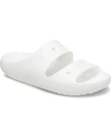 CROCS Classic Sandal V2 - Casual Comfortable Versatile Slides - White - View 2