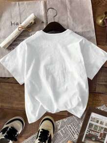 Summer Tops,Ladies' "Cute Mom, Flower Mom, Mother's Day" Casual Round Neck T-Shirt,Graphic Tees Women