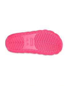 CROCS Classic Cozzzy Overpuff - Slides - Pink - View 4