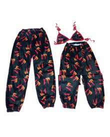 Duo de pijama para pareja de CT NEGRO 5 piezas - Multicolor - Ver 3