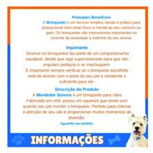 Kit 7 Brinquedos Pet De Mordedor de Borracha Atóxica Cachorro Gato Filhote Pequeno e Médio Porte