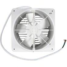 Extractor de Aire Silencioso Ventiladores Elimina Olores, Vapor y Húmedad para Baño Cocina 6 pulgadas VT-1906.B - Sencillo y discreto - Ver 7