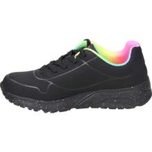 Skechers Skechers Glide-Step Gratify Lume damskie trampki - czarne buty sportowe z kolorowymi detalami - trampki sznurowane - podeszwa platformowa - swobodny i wygodny styl - model 310456L-BKMT - ✅ Dostawa 24/72h do Hiszpanii (półwysep)