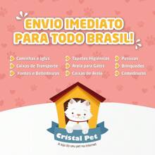 Caixa De Transporte N5 Para Cães Cachorro Gato Pequena Color - Rosa empoeirado - Visão 6