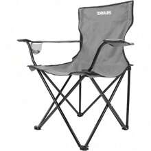 Sillas Plegables para Camping Playa y Pesca - Silla Portatil de Lona Impermeable Set 4 Sillas Negro - Gris - Ver 6