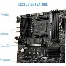 MSI B550M Pro-VDH WiFi ProSeries Placa Base (AMD AM4, DDR4, PCIe 4.0, SATA 6Gb/s, M.2, USB 3.2 Gen 1, Wi-Fi, D-Sub//DP, Micro-ATX) - B550M PRO-VDH WIFI - Ver 3