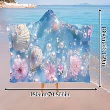 1 件超大连帽沙滩巾，超强吸水柔软超细纤维沙滩巾，现代涤纶风格，适合海滩、浴缸、瑜伽、户外活动母亲节鲜花，给妈妈的个性化礼物，最后一分钟的礼物，母亲节创意，母亲节礼物，给妈妈的手工卡片，50 美元以下的最佳母亲节礼物夏季、假期 - 彩色 - 查看 22