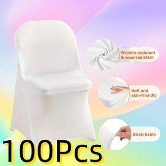 10/20/100 piezas Fundas de silla plegables de estilo bohemio con cuentas de colores múltiples, suaves y duraderas, alta elasticidad, desmontables, para renovar sillas viejas, fundas de silla, fundas de silla de comedor, fundas de silla universales, manteles, fundas de muebles, fundas de asiento, fundas de sofá, fundas de silla de oficina, cojines de asiento, para comedor, sala de estar, boda, fiesta, conferencia, banquete, cumpleaños, decoración del hogar, vuelta al colegio, Navidad, Halloween, decoración de mesa de comedor, decoración de habitación, decoraciones navideñas