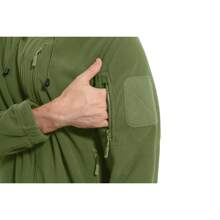 Cotrasen Men's Casual Hooded Multi-Pocket Fleece Jacket Winter Windproof Warm Jacket Coat - Army Green - View 6