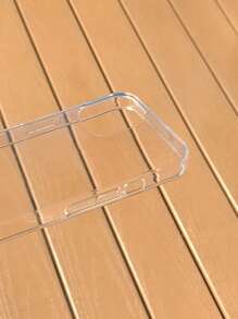 1个简约透明手机壳，兼容 11/12/13/14/15 Pro Max国际版，非国内版 - 無色 - 查看 3