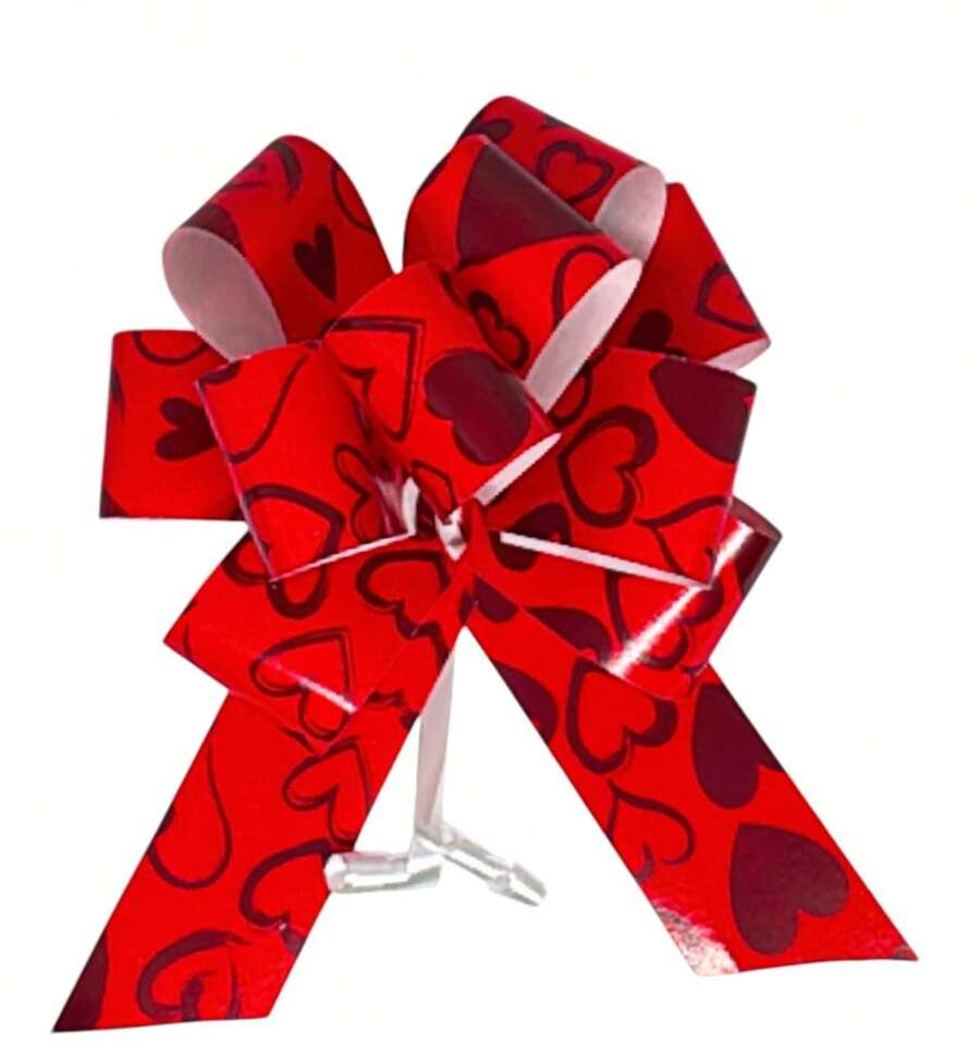 Laços para presente Flor Grande Couchê - PCT com 10