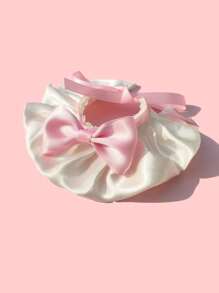 可调节宠物领结，适合猫和狗的可爱蝴蝶结项圈，摄影配件