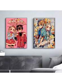 1PC Toilet Bound Hanako Kun Japan Anime Ideal Gift Canvas Painting Posters And Print Wall Decor Room Decoration Wall Art Pictures Aesthetic For Living Home Bedroom Decor No Frame