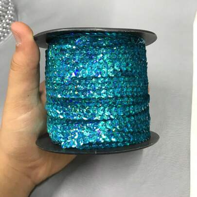 3 ou 10 Metros Fita Fio Lantejoula Paete Brilhante Carnaval Abada