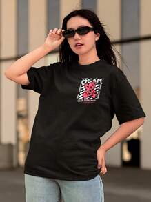 Men T-Shirts - 黑色 - 查看 6