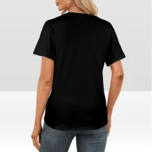 Proud Samoyed Mom Samoyed Owner Samoyed Lover Unisex T-Shirt - Black - View 2