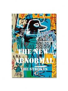 1PC Music Band The Strokes Concert Poster Ideal Gift Canvas Painting Posters And Print Wall Decor Room Decoration Wall Art Pictures Aesthetic For Living Home Bedroom Decor No Frame