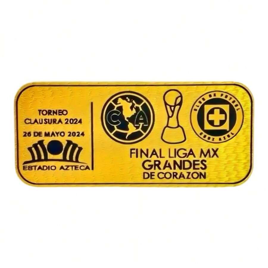 Parche Final América VS Cruz Azul C24 Estadio Azteca Mayo 2024
