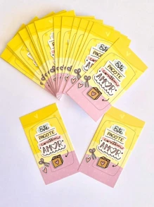 Kit 50 Units Colorful Thank You Card This Package Contains Love 5x9 Cm - Nhiều màu - Xem 4