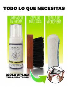 Arraigo Shoes Cleaning Foam Kit - Clear - View 4