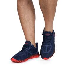 Men Sneakers - 海軍紅 - 查看 2