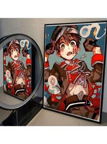 1PC Toilet Bound Hanako Kun Japan Anime Ideal Gift Canvas Painting Posters And Print Wall Decor Room Decoration Wall Art Pictures Aesthetic For Living Home Bedroom Decor No Frame