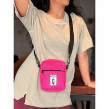 Shoulder 01- EMOTION ON OFF - Stilo Club Academia School Work College Travel Male Female - Rosa Fucsia - Ver 3