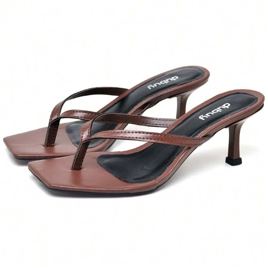 Sandália Feminina Papete DUBUY 304FG Confortável sapatos feminina elegante Sandalia Feminina salto baixo