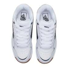 Vans Zapatillas deportivas Rowley XLT unisex, zapatos deportivos casuales de baja altura y ligeros - Blanco/Azul - Ver 4