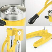 SOGA 2X Commercial Manual Juicer Yellow