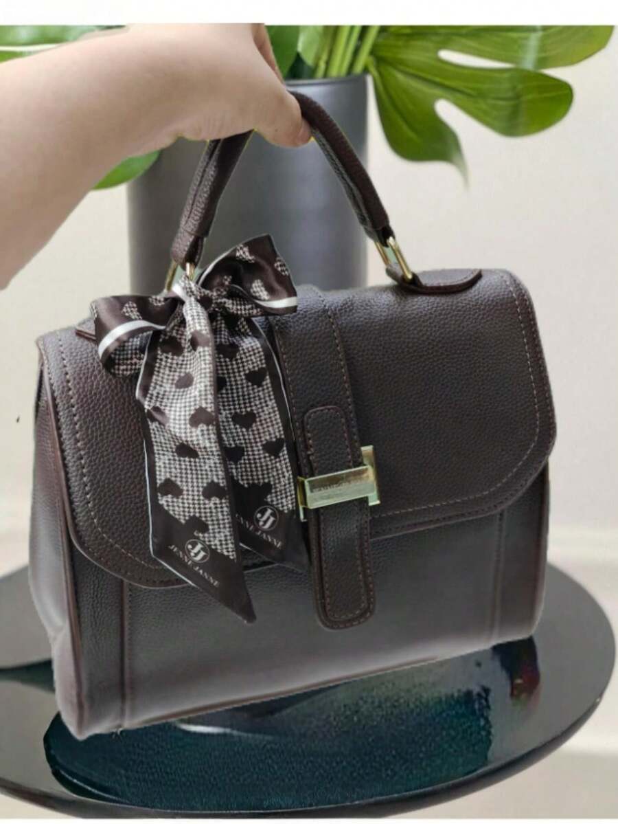 Versatile Rhinestone Mini Crossbody Bag Mobile Phone Bag Popular Waist Bag Crossbody Bag - Coffee Brown - View 1