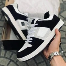 Unisex Sneakers Promotion Comfortable And Stylish  Everyday High Quality - màu đen - Xem 1