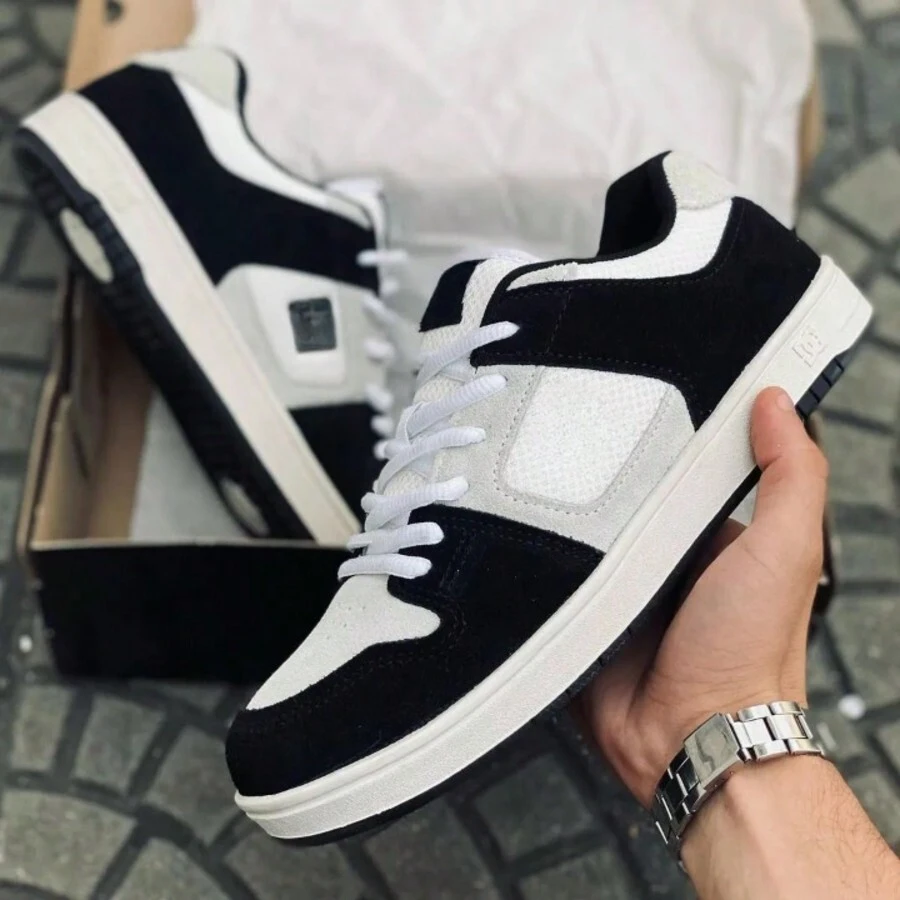 Unisex Sneakers Promotion Comfortable And Stylish  Everyday High Quality - màu đen - Xem 1