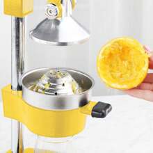 SOGA 2X Commercial Manual Juicer Yellow