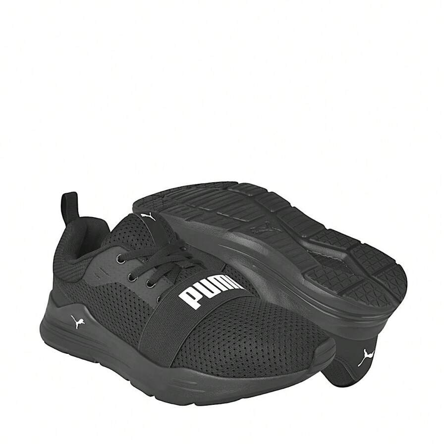 Puma TENIS CORRER JOVEN  WIRED RUN 37421401 TEXTIL NEGRO - Negro - Ver 1