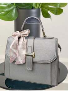 Versatile Rhinestone Mini Crossbody Bag Mobile Phone Bag Popular Waist Bag Crossbody Bag - Grey - View 4