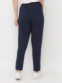 Calça viscoycra cod:7021 - Azul Marinho - Visão 5
