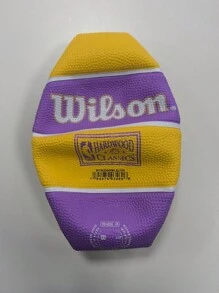 Wilson 籃球新款球隊隊徽系列室內外通用比賽訓練禮物3號球橡膠球 發出是不充氣狀態，介意勿拍