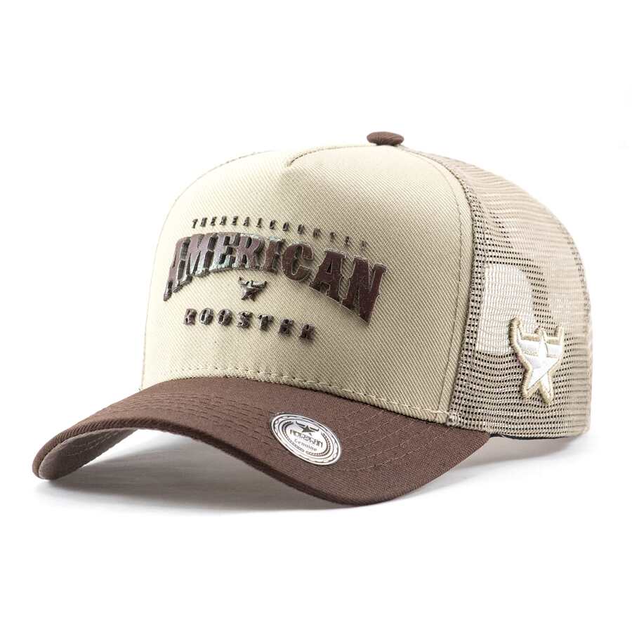American Rooster Bone Sertanejo Country Caipira Rough Producer Trucker Rooster - Multicolor - Ver 1