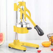 SOGA 2X Commercial Manual Juicer Yellow
