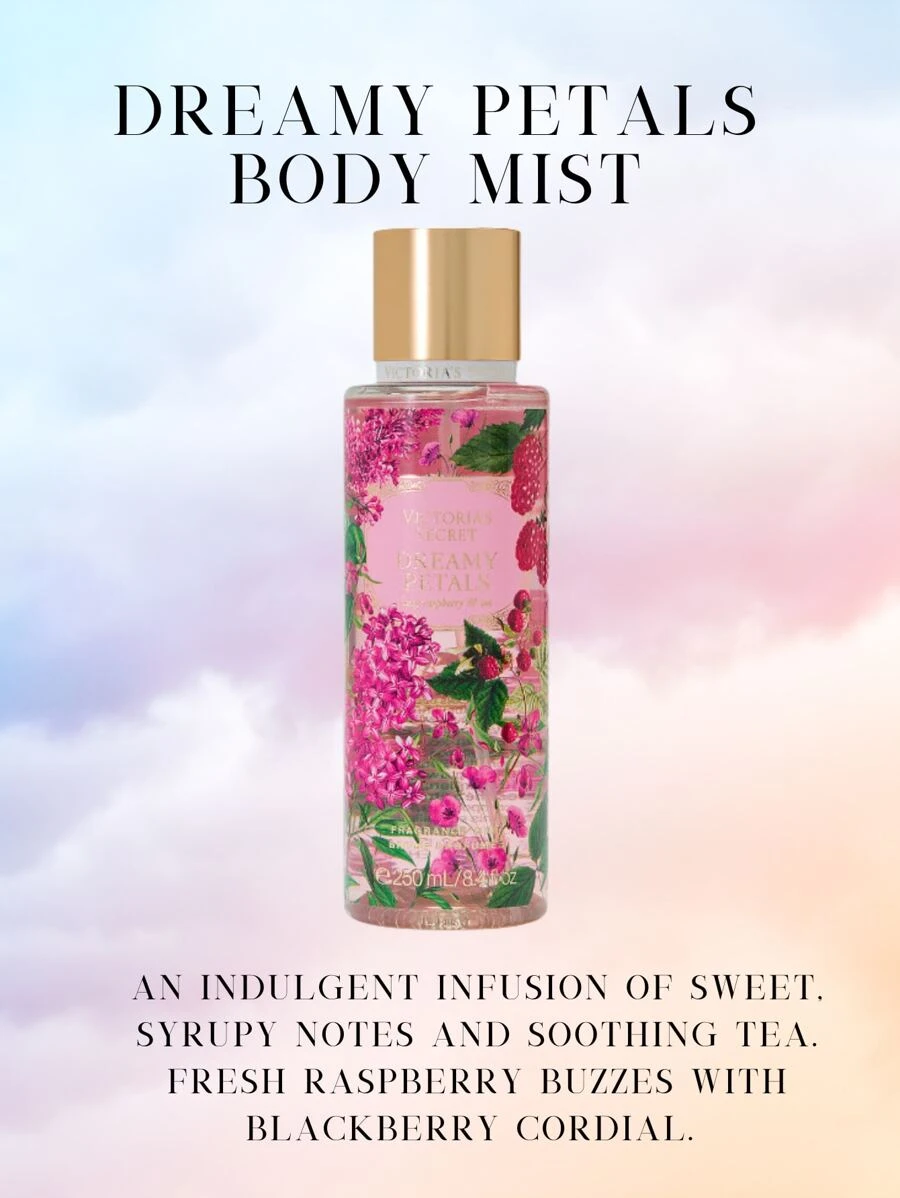 Victoria's Secret Victoria's Secret VS Body Mist Fine Fragrances Pink Perfume Dreamy Petals Sunlit Sparkling Blooms - 夢幻花瓣 - 查看 1