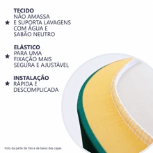 CM Costura Magica Kit 3 Capas de Cilindro P M G Para Festa Sublimado Azul Royal - Azul Royal - Visão 4