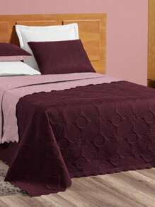 Isa Double-Sided Queen Bedspread - BORDER\ROSES - View 2