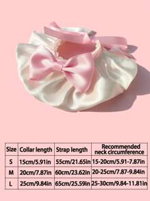 可调节宠物领结，适合猫和狗的可爱蝴蝶结项圈，摄影配件